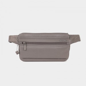 Hedgren Asarum Women's Belt Bags Grey Brown | WLZ823MT