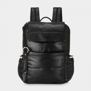 Hedgren Billowy Women's Backpacks Black | HOS4314BL