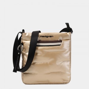 Hedgren Cushy Women's Crossbody Bags Beige | PSI2489VI