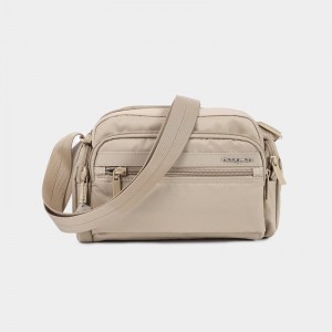 Hedgren Emily Women's Crossbody Bags Beige | BCW4866WU