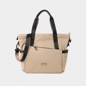 Hedgren Galactic Women's Tote Bags Grey Beige | EOY3421LC