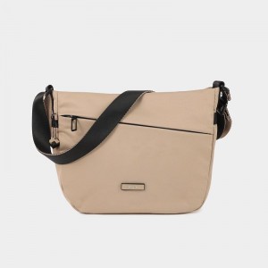 Hedgren Gravity Women's Crossbody Bags Grey Beige | HND8929RK