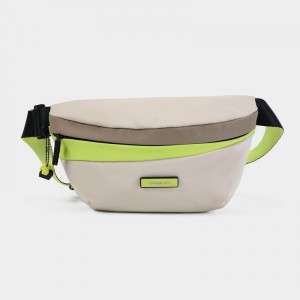 Hedgren Halo Women's Belt Bags Beige | YZL9265NX