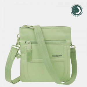 Hedgren Helm Women's Crossbody Bags Light Green | RQR2053DC