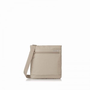 Hedgren Leonce Women's Shoulder Bags Beige | MHM751UJ