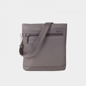 Hedgren Leonce Women's Shoulder Bags Grey Brown | UBU6092MN