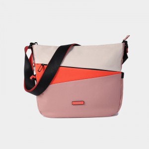 Hedgren Milky Way Women's Crossbody Bags Pink Orange | DJC778RQ