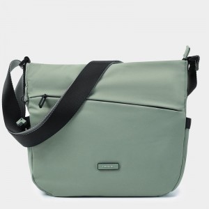 Hedgren Milky Way Women's Crossbody Bags Green | LNU4731YZ