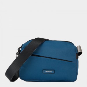 Hedgren Neutron Small Women's Crossbody Bags Blue | ZYG8653DG