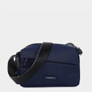 Hedgren Neutron Small Women's Crossbody Bags Navy | JHY3349XP