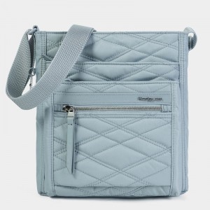 Hedgren Orva Women's Crossbody Bags Light Blue | FDS33100UE