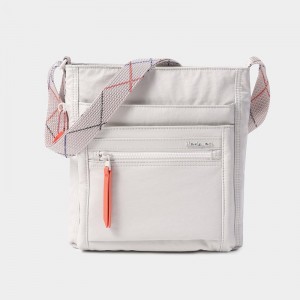 Hedgren Orva Women's Crossbody Bags White Grey | UZI1298OB