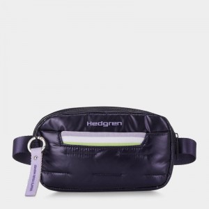 Hedgren Snug Women's Belt Bags Purple Deep Blue | YQJ5048ZU