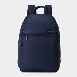 Hedgren Vogue Women's Backpacks Dark Blue | DSK1727JQ