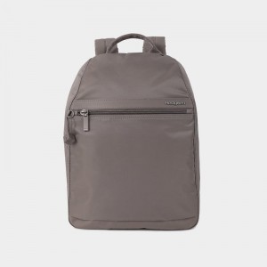 Hedgren Vogue Women's Backpacks Grey Brown | ROL2752RS