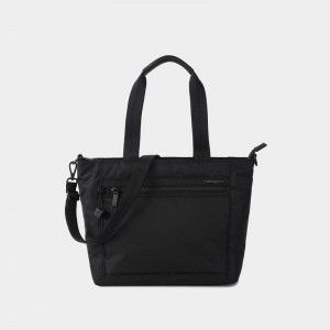 Hedgren Zoe Women's Tote Bags Black | YQH8631BW