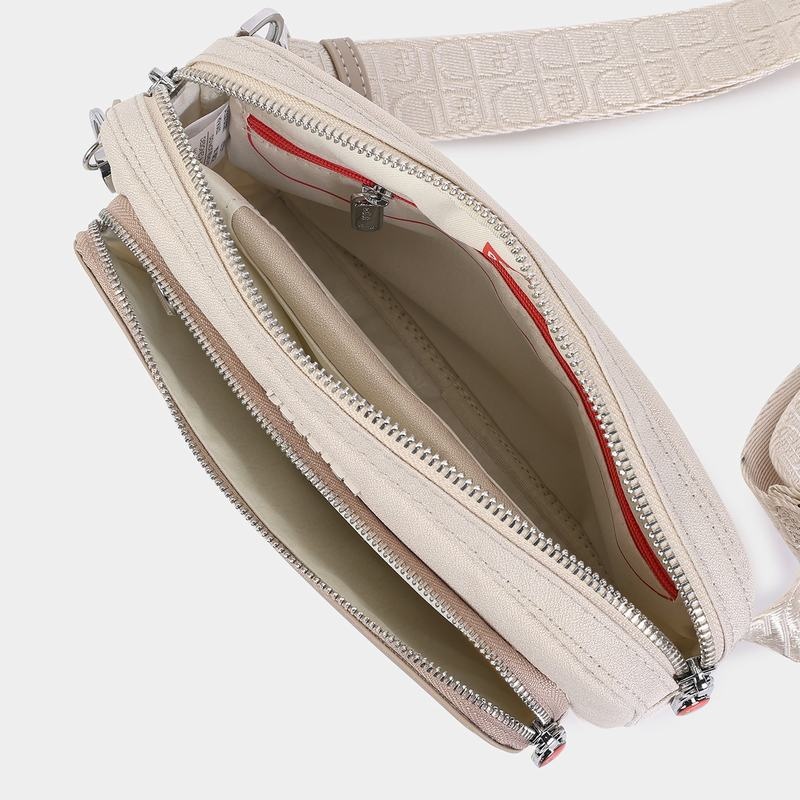 Hedgren Americano Women's Belt Bags Beige | SRP6984VG