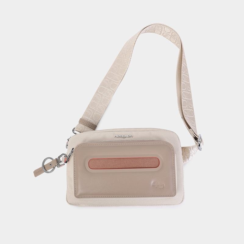 Hedgren Americano Women's Belt Bags Beige | SRP6984VG