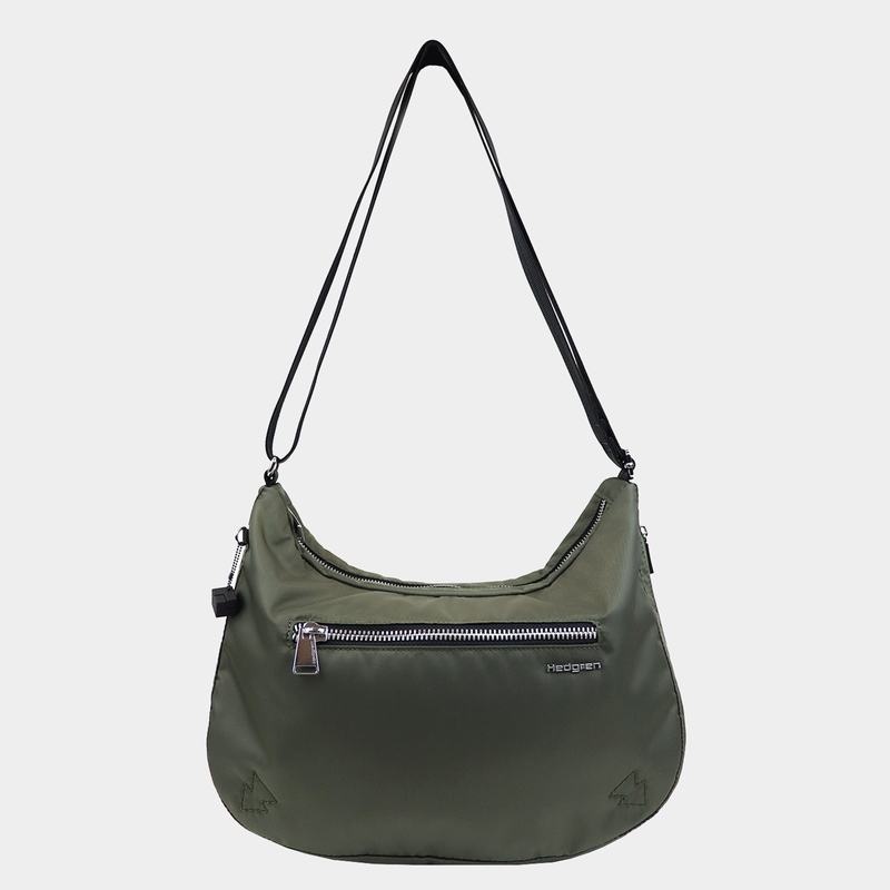 Hedgren Ann Women's Crossbody Bags Dark Green | RVX8740WV