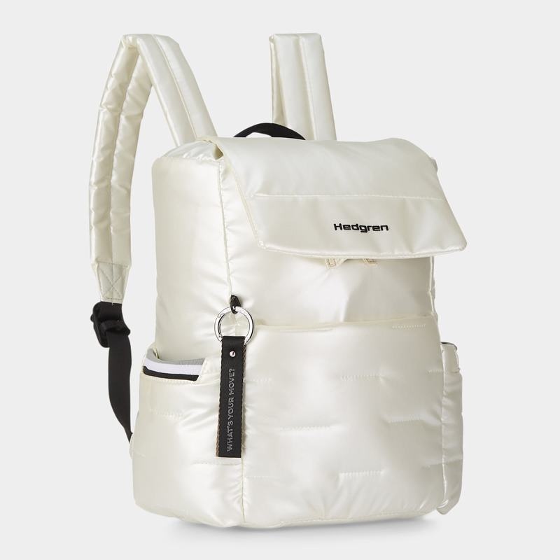 Hedgren Billowy Women's Backpacks White | ZVQ2311QO