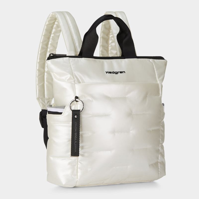 Hedgren Comfy Women's Backpacks White | BQE1374KD