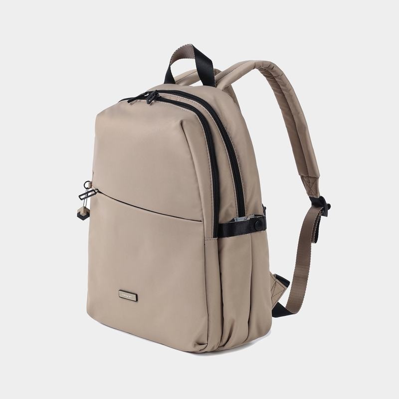 Hedgren Cosmos Women's Backpacks Grey Beige | USI10069GT