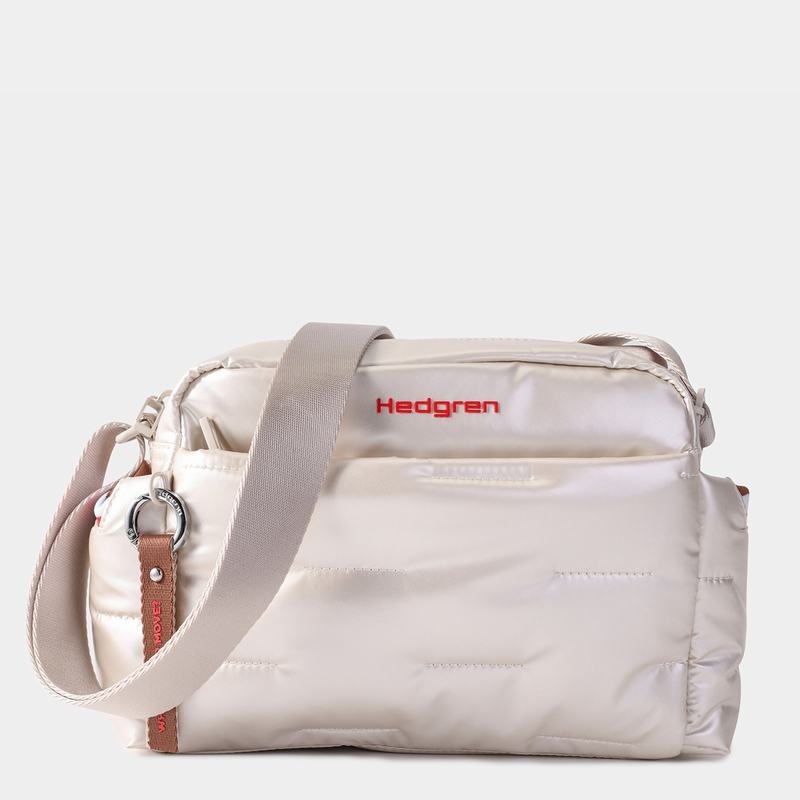 Hedgren Cozy Women\'s Shoulder Bags Beige | MSL7574CD