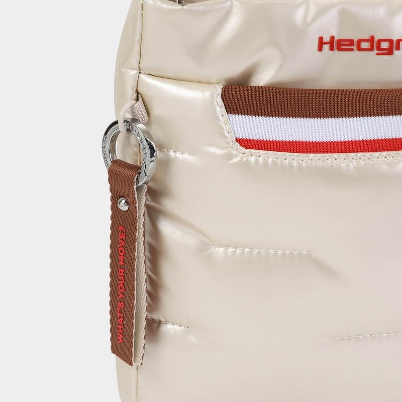 Hedgren Cushy Women's Crossbody Bags Beige | BHR5549YO