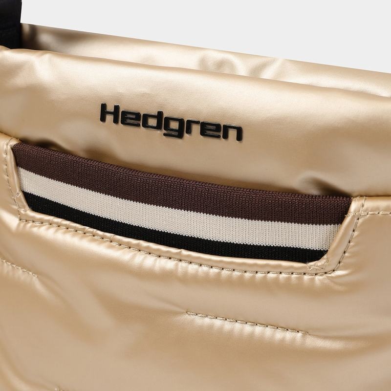 Hedgren Cushy Women's Crossbody Bags Beige | PSI2489VI