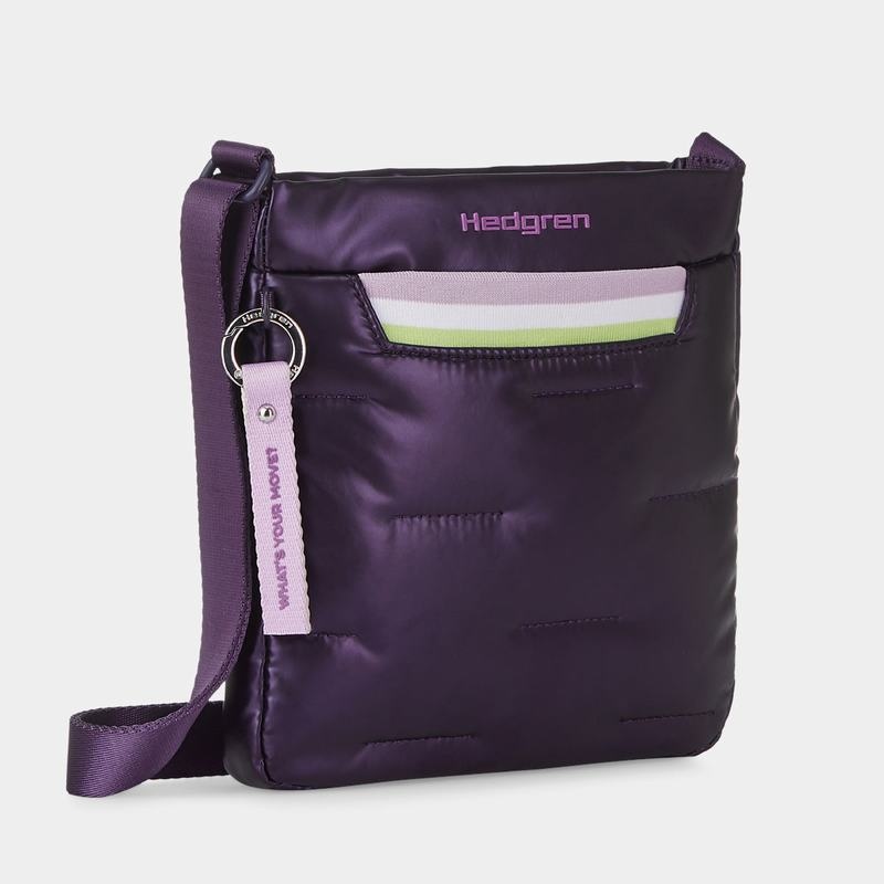 Hedgren Cushy Women's Crossbody Bags Purple Deep Blue | WCT8215DG