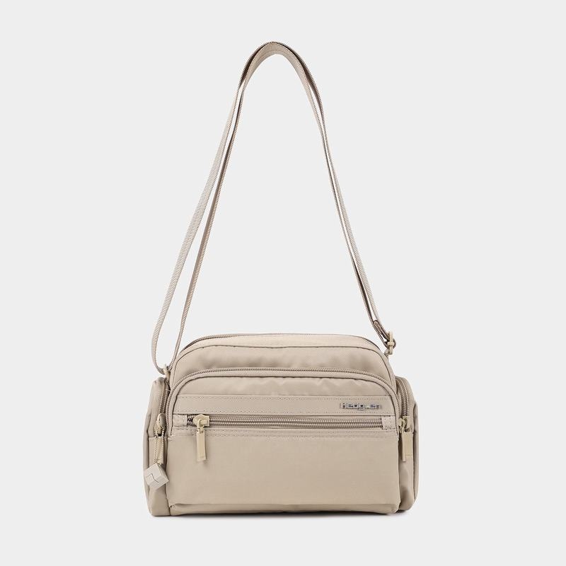 Hedgren Emily Women's Crossbody Bags Beige | BCW4866WU