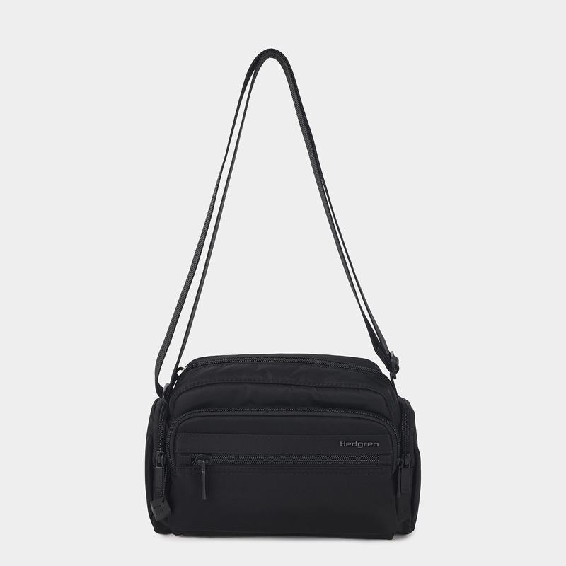 Hedgren Emily Women's Crossbody Bags Black | QKZ5686GT