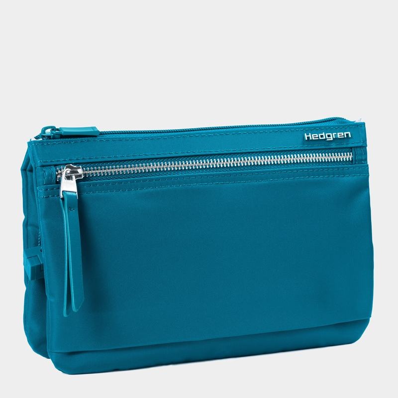 Hedgren Emma Women's Crossbody Bags Blue | GFD1072MS