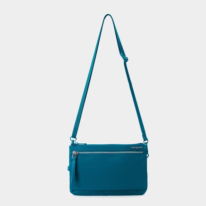 Hedgren Emma Women's Crossbody Bags Blue | GFD1072MS