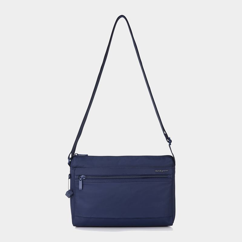 Hedgren Eye Medium Women's Shoulder Bags Dark Blue | RAN4765AM