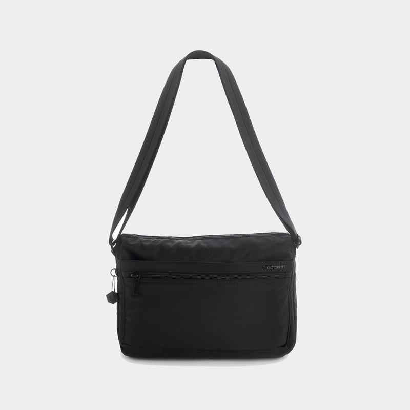 Hedgren Eye Medium Women's Shoulder Bags Black | HJU329TZ