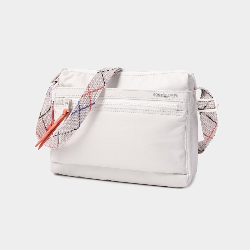 Hedgren Eye Women's Shoulder Bags White Grey | XGF5120IQ