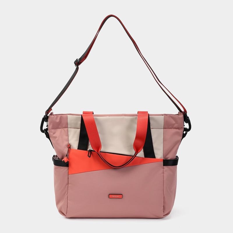 Hedgren Galactic Women's Tote Bags Pink Orange | IOF9861KR