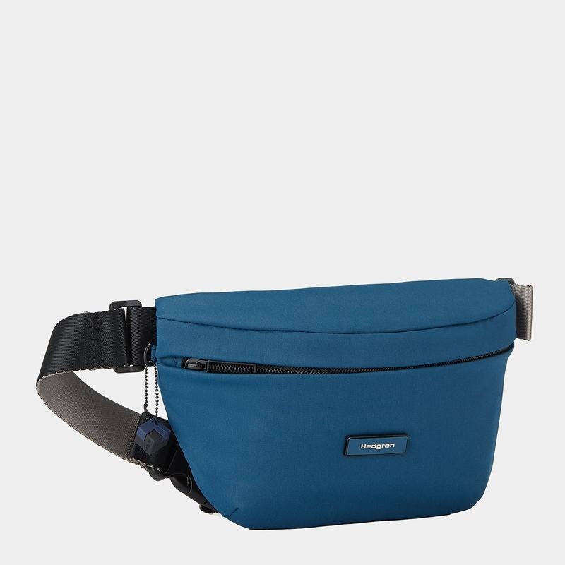 Hedgren Halo Women's Belt Bags Blue | QRC4159XC