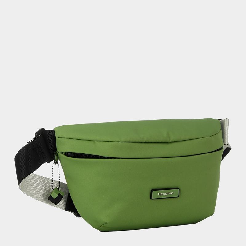 Hedgren Halo Women's Belt Bags Green | HZR2043FK