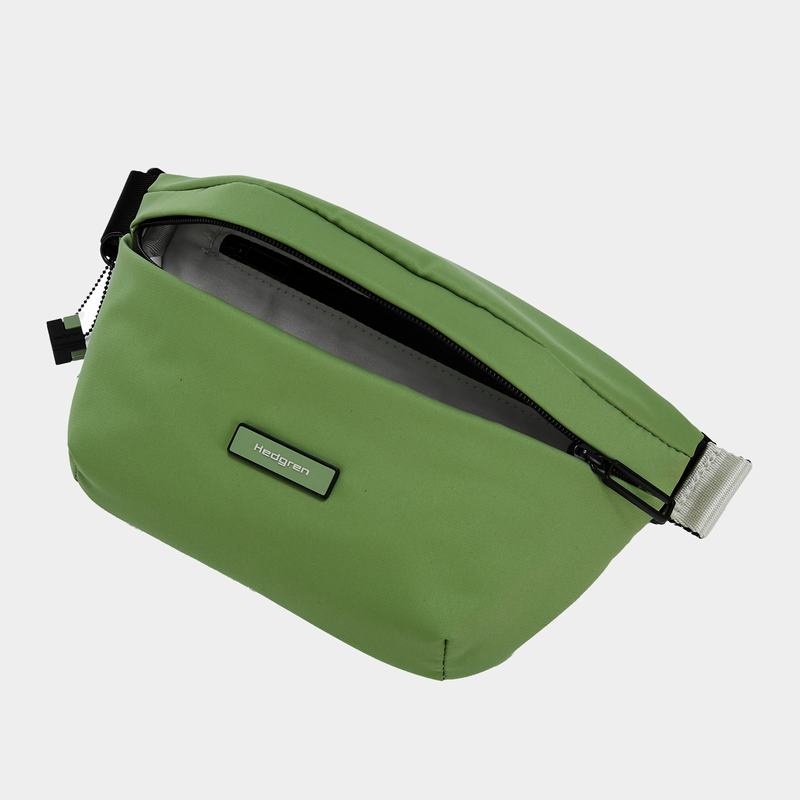 Hedgren Halo Women's Belt Bags Green | HZR2043FK