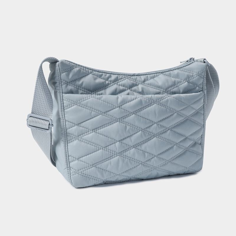 Hedgren Harpers Women's Crossbody Bags Light Blue | TSV6535YV