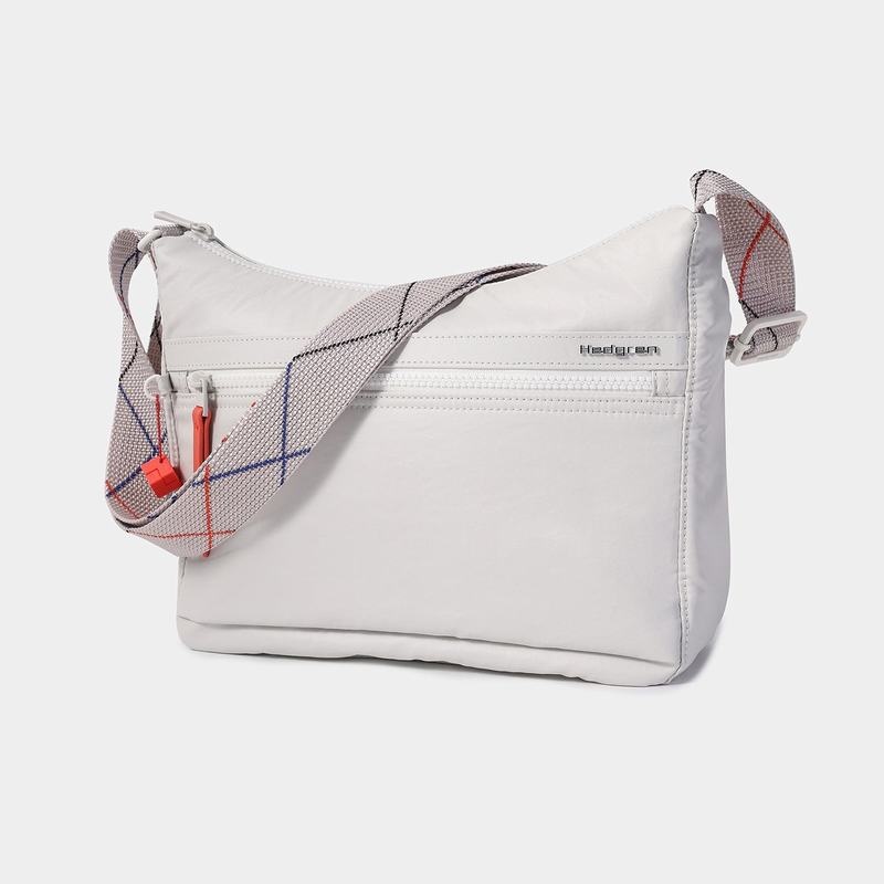 Hedgren Harpers Women's Crossbody Bags White Grey | XCM3211PH