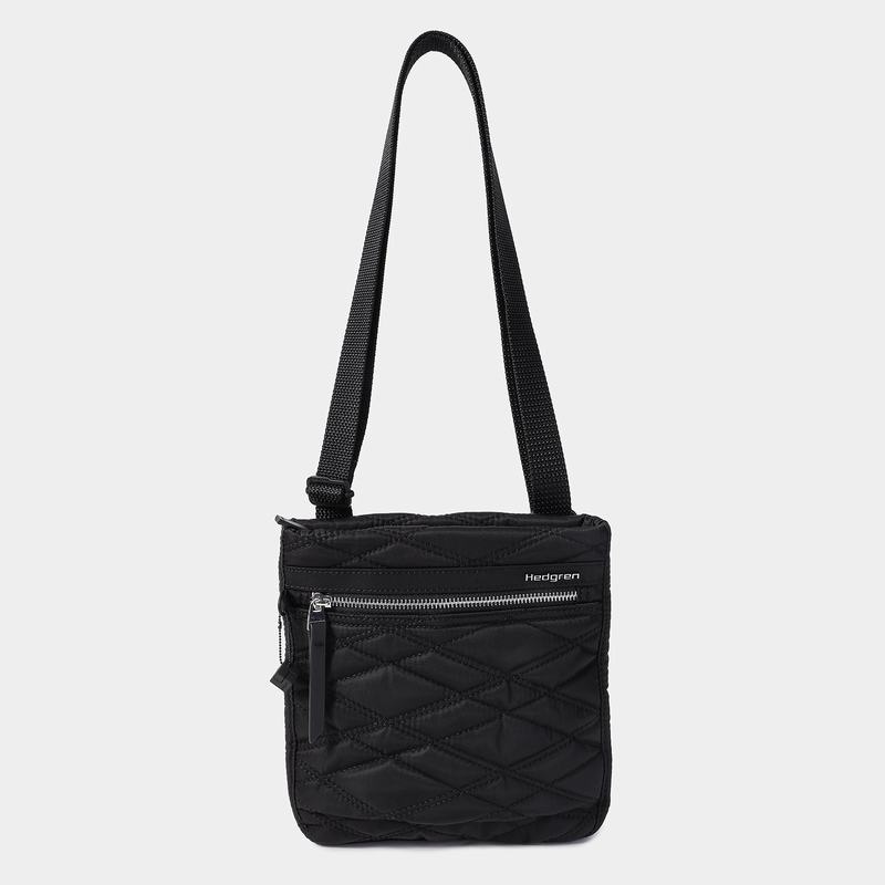 Hedgren Leonce Women's Crossbody Bags Black | ZER8571JV