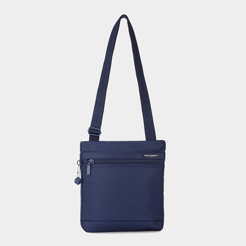 Hedgren Leonce Women's Shoulder Bags Dark Blue | LCV9127IM