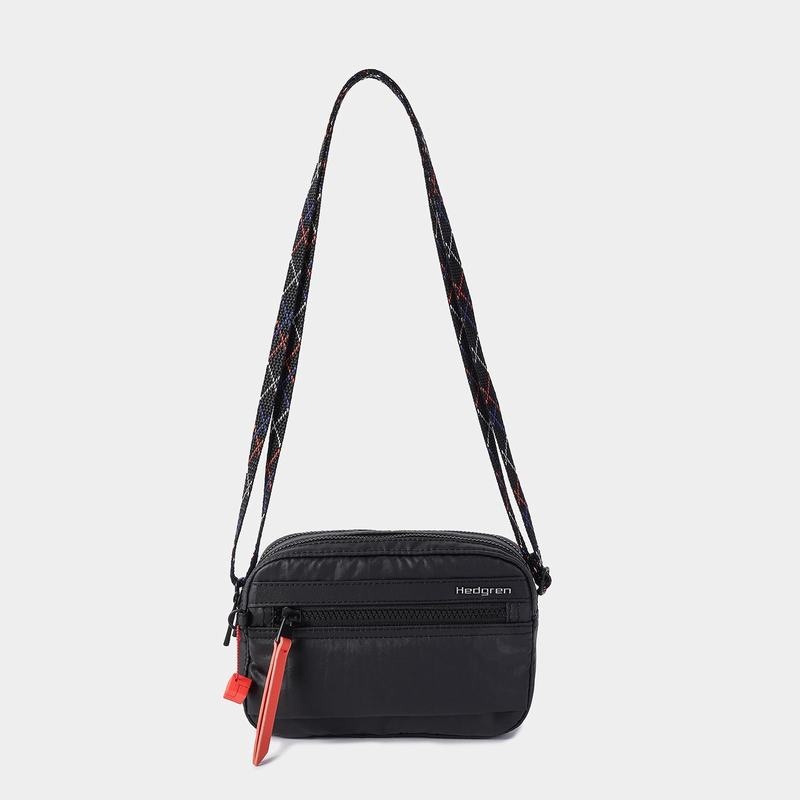 Hedgren Maia Women's Crossbody Bags Black Coral | RPB8924SZ