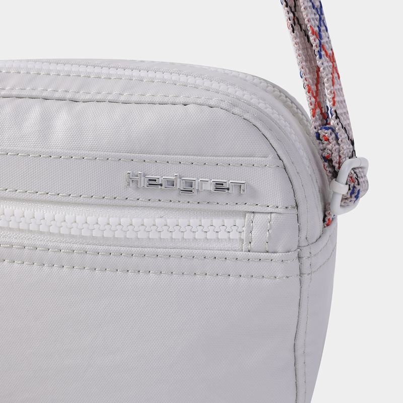 Hedgren Maia Women's Crossbody Bags White Grey | WET985WO