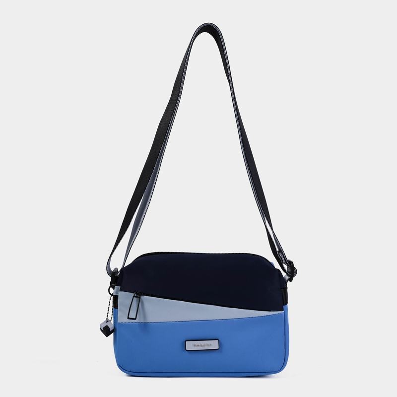 Hedgren Neutron Small Women's Crossbody Bags Blue | ASJ8680NJ