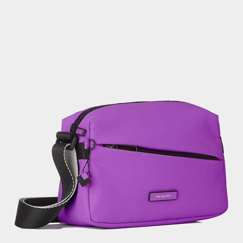 Hedgren Neutron Small Women's Crossbody Bags Purple | ATU1478AZ