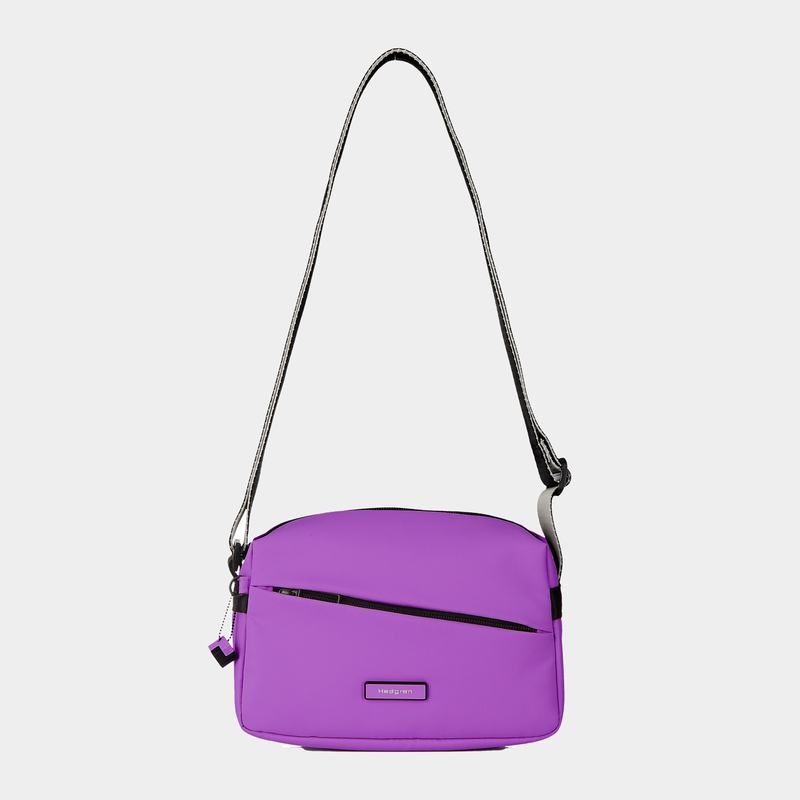 Hedgren Neutron Small Women's Crossbody Bags Purple | ATU1478AZ